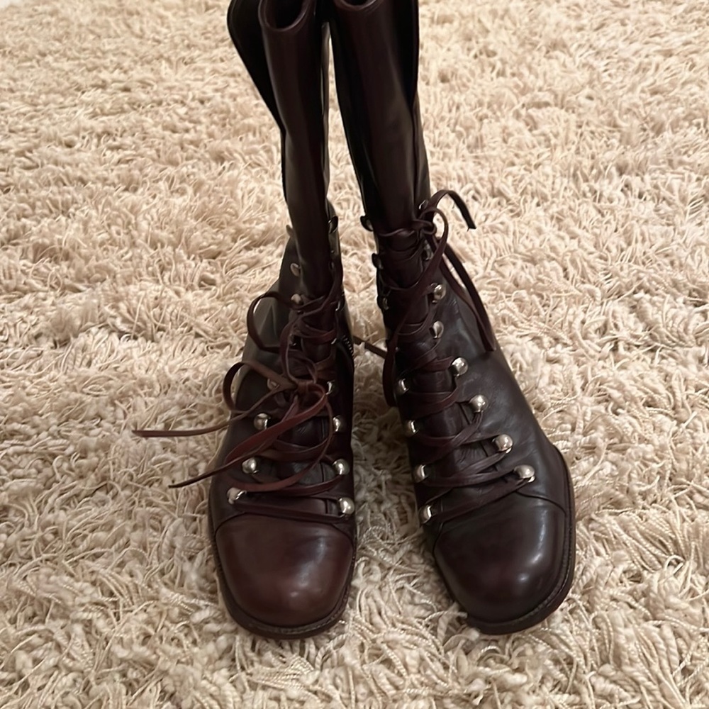 Sergio Rossi Leather Boots